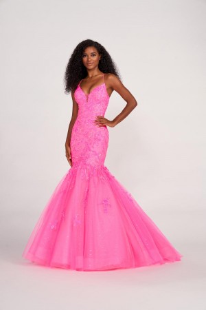 Ellie Wilde EW34011 Sparkling Mermaid Prom Dress