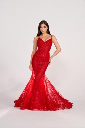 Ellie Wilde EW34030 Elegant Mermaid Prom Dress