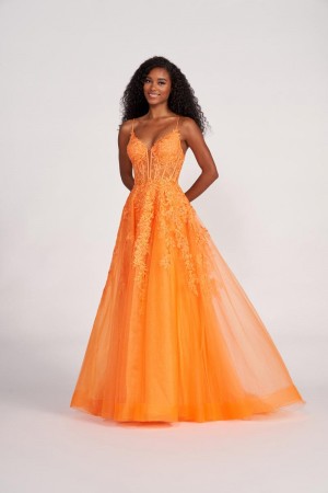 Ellie Wilde EW34036 Flirty A-Line Prom Dress