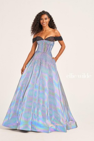 Ellie Wilde by Mon Cheri EW35703 Supernova Prom Dress