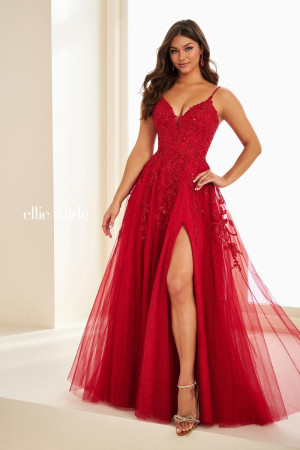 Ellie Wilde By Mon Cheri EW37214 Long Formal Wear Dress with Pockets
