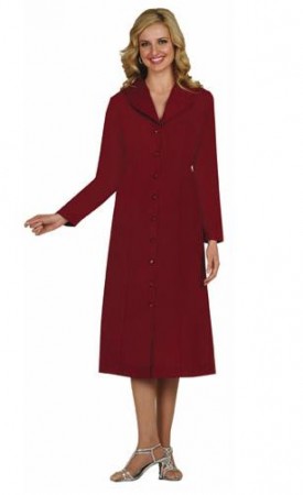Size 14 Burgundy GMI-Group Womens Church Usher Uniform Dress G11674