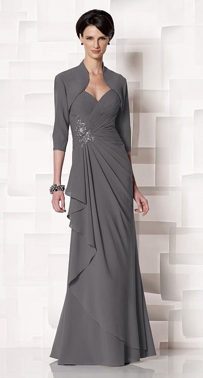 French Novelty: Cameron Blake 213640 Mother of the Bride Dress