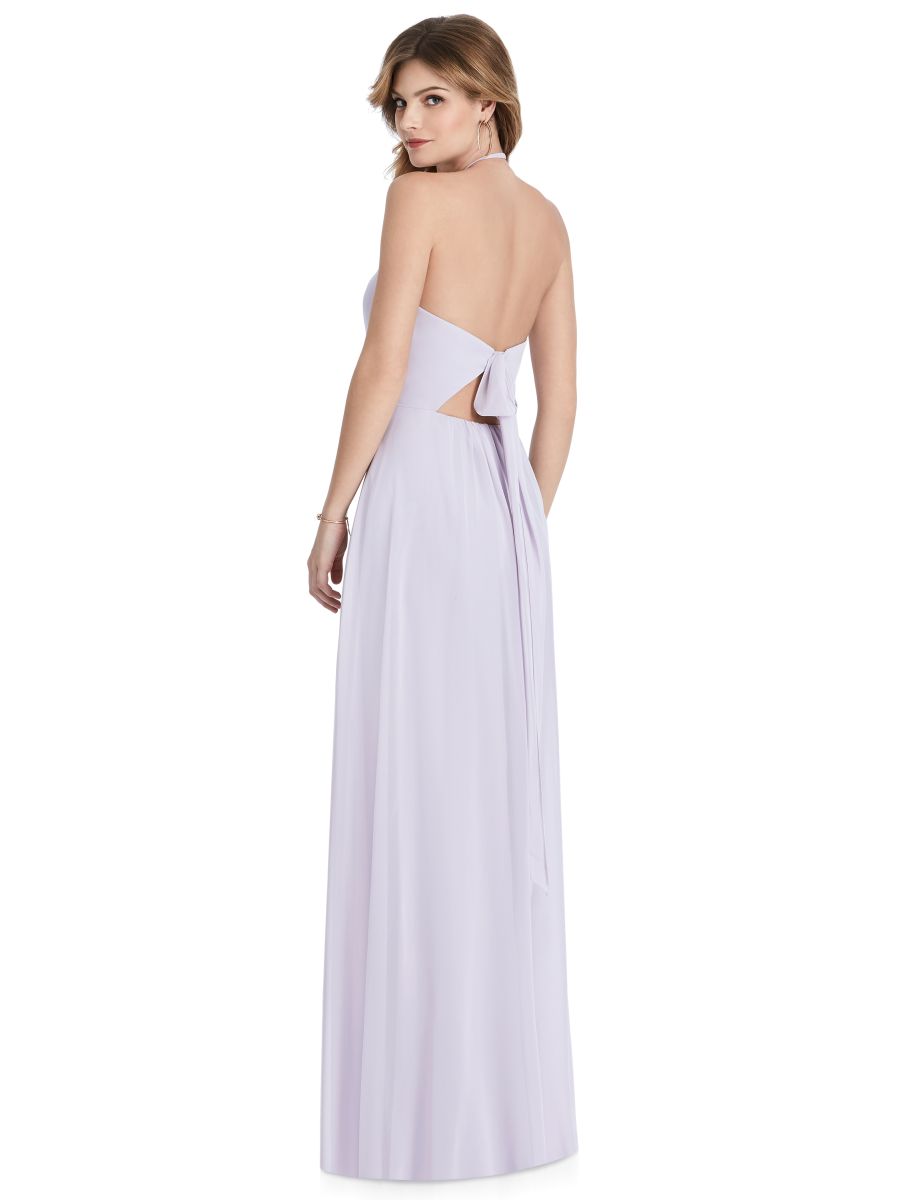 French Novelty After Six 1515 Tie Back Bridesmaid Dress