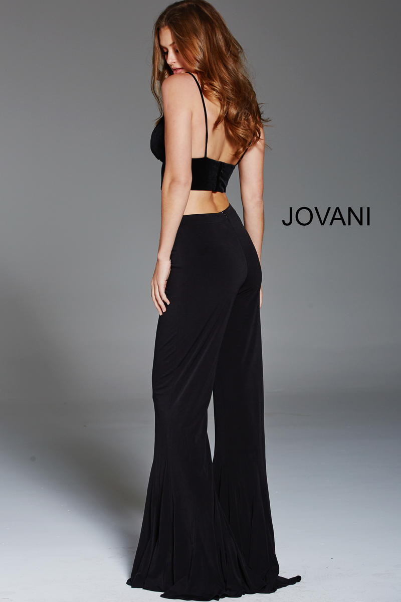 French Novelty: Jovani 52182 Formal 2 Piece Jumpsuit
