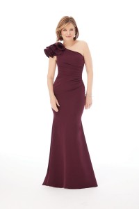 Image of MGNY by Morilee 72235 One Shoulder Mothers Gown