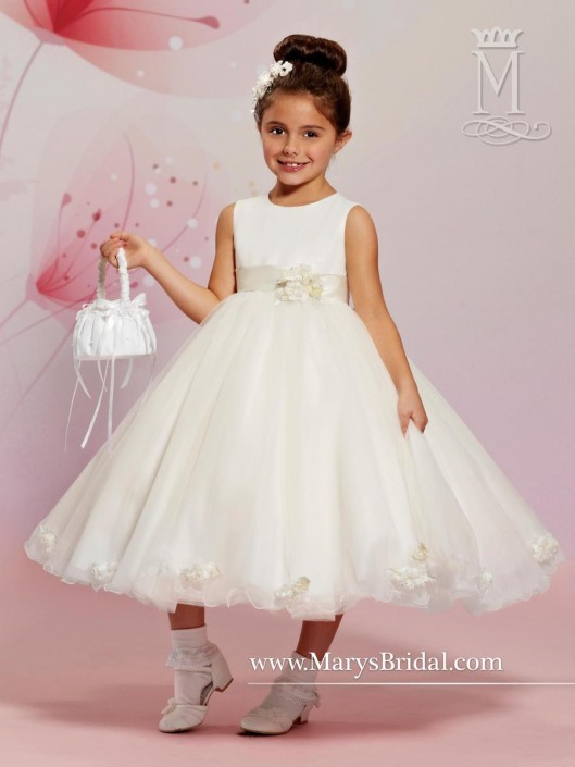 Girls Tea Length Dress