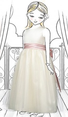 Dessy Flower Girls Dress FL4002