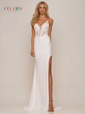 Glow by Colors G1086 Flattering Prom Dress