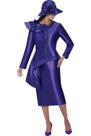 GMI G400522 Ladies Stylish Peplum Church Suit
