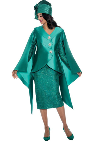 GMI G400812 Ladies Cape Sleeve Church Suit