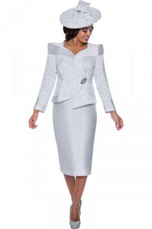 GMI G9592 Ladies Floral Pattern Church Suit