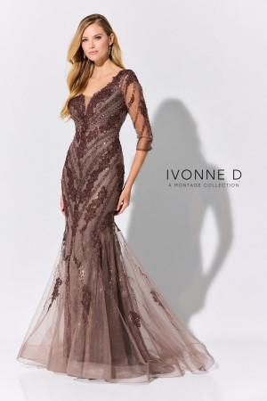Ivonne D for Mon Cheri ID317 Lace Mermaid Gown