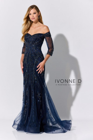 Ivonne D for Mon Cheri ID320 Elegant Off Shoulder Gown