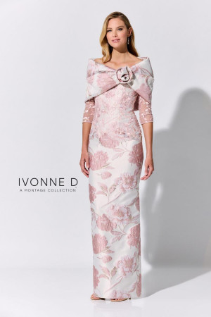 Ivonne D for Mon Cheri ID324 Stylish Brocade Gown