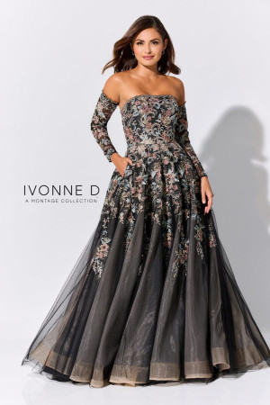 Ivonne D for Mon Cheri ID327 Spectacular A-Line Gown