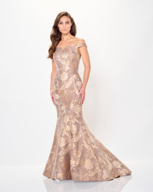 Ivonne D for Mon Cheri ID6204 Showstopping Brocade Gown