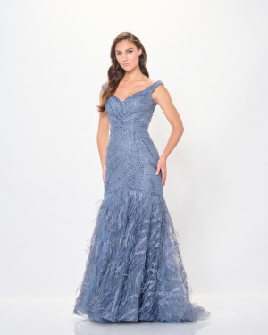 Ivonne D for Mon Cheri ID6213 Majestic Trumpet Gown