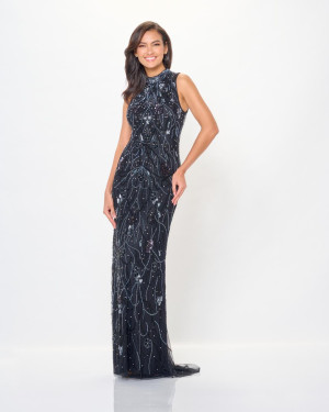 Ivonne D for Mon Cheri ID6214 Stunning Beaded Sheath Gown