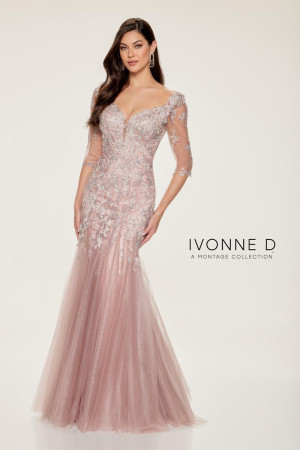 Ivonne D for Mon Cheri ID805 Stunning Trumpet Gown