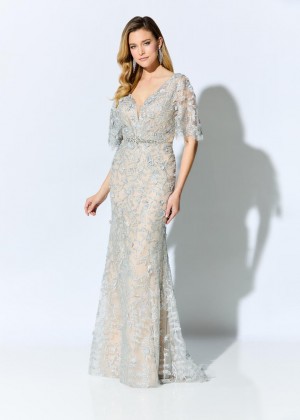 Ivonne D for Mon Cheri ID905 Delicate 3D Lace Gown