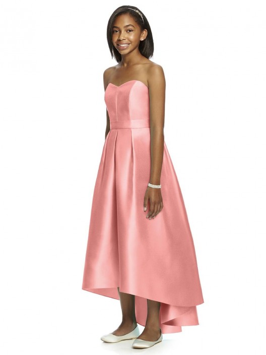 high low junior bridesmaid dresses