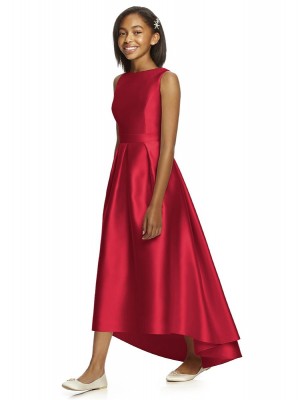 Dessy JR534 High-Low Junior Bridesmaids Dress