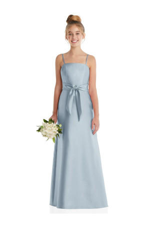 Dessy JR557 Graceful Satin Junior Bridesmaid Dress