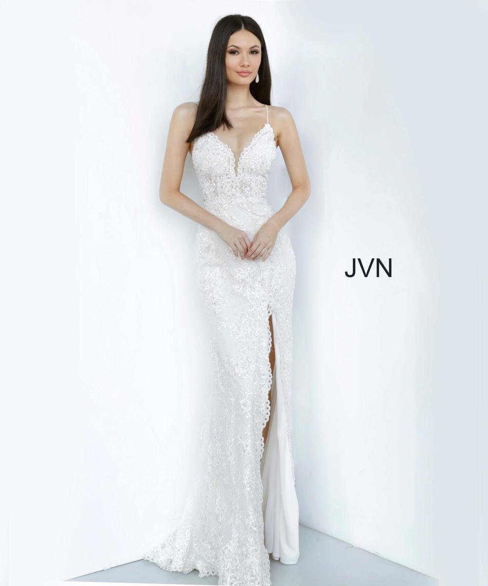 jovani lace gown