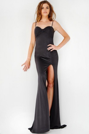 JVN by Jovani JVN08603 High Slit Prom Dress