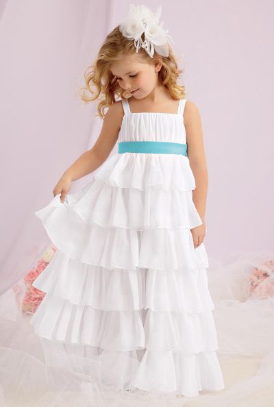 Chiffon Flower Girl Dresses