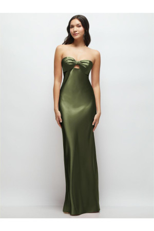 Lovely LB058 Bow Top Long Bridesmaid Dress