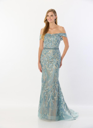 Montage M2230 Beautiful Modern Lace MOB Gown