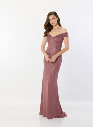 Montage M2234 Sparkling Stone Off Shoulder Gown