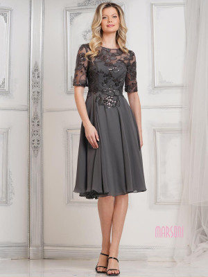 Marsoni by Colors M286S Mother of Bride Short Dress