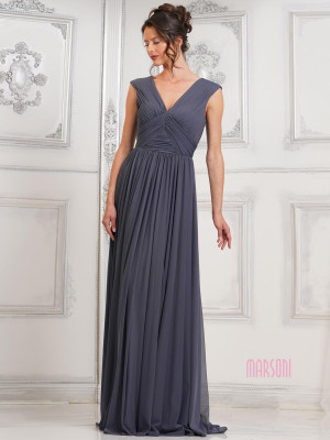 Marsoni by Colors M324 Flattering Ruched MOB Gown