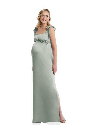 Dessy M446 Empire Maternity Bridesmaid Dress