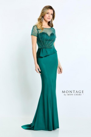 Montage M500 Figure Flattering MOB Gown