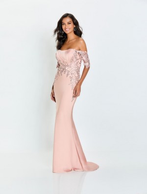 Montage M521 Off Shoulder Mothers Gown