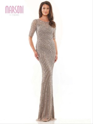 Marsoni by Colors MV1209 Beautiful Beaded MOB Gown