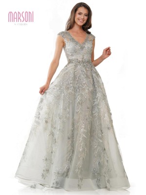 Marsoni by Colors MV1255 Sparkling A-Line Mothers Gown