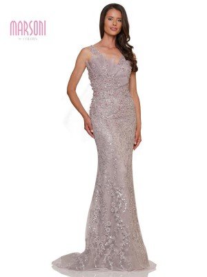 Marsoni by Colors MV1279 Floral Ruffle Mothers Gown
