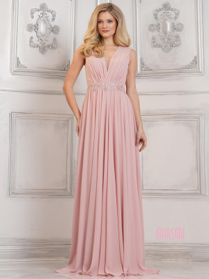 Marsoni by Colors MV1292 Ruched Mother of Bride Gown