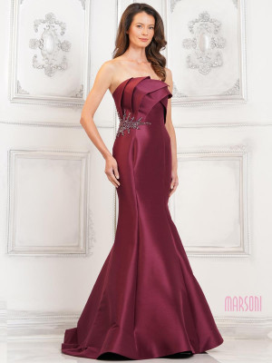 Marsoni by Colors MV1308 Pleated Mother of Bride Gown