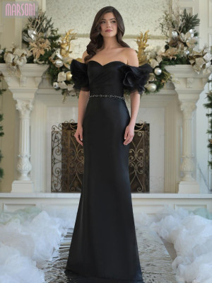 Marsoni by Colors MV1353 Long Mother Of The Bride Dress With Crystal
