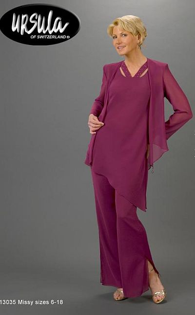 ursula mother of the bride pant suits