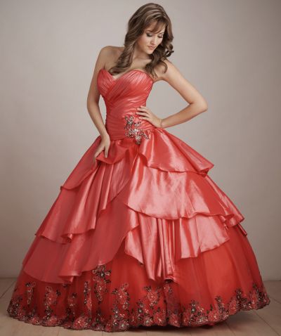 Allure Bridals Quinceanera Dress Q283 with Removable Ball Skirt: French ...