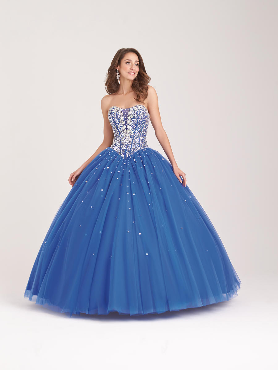 Allure Quinceanera Q505 Sparkling Ball Gown