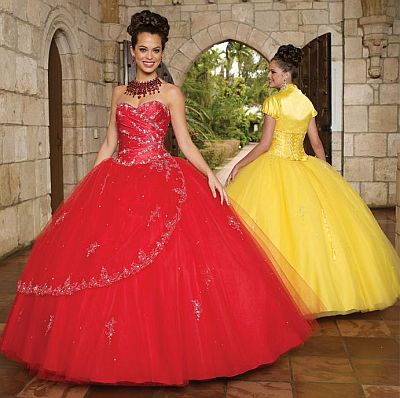 French Novelty: Vizcaya Charmeuse and Tulle Quinceanera Dress by Mori Lee  87045