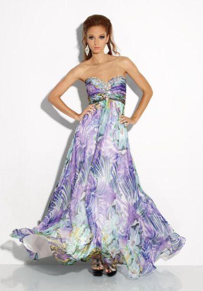 Floral Evening Dresses